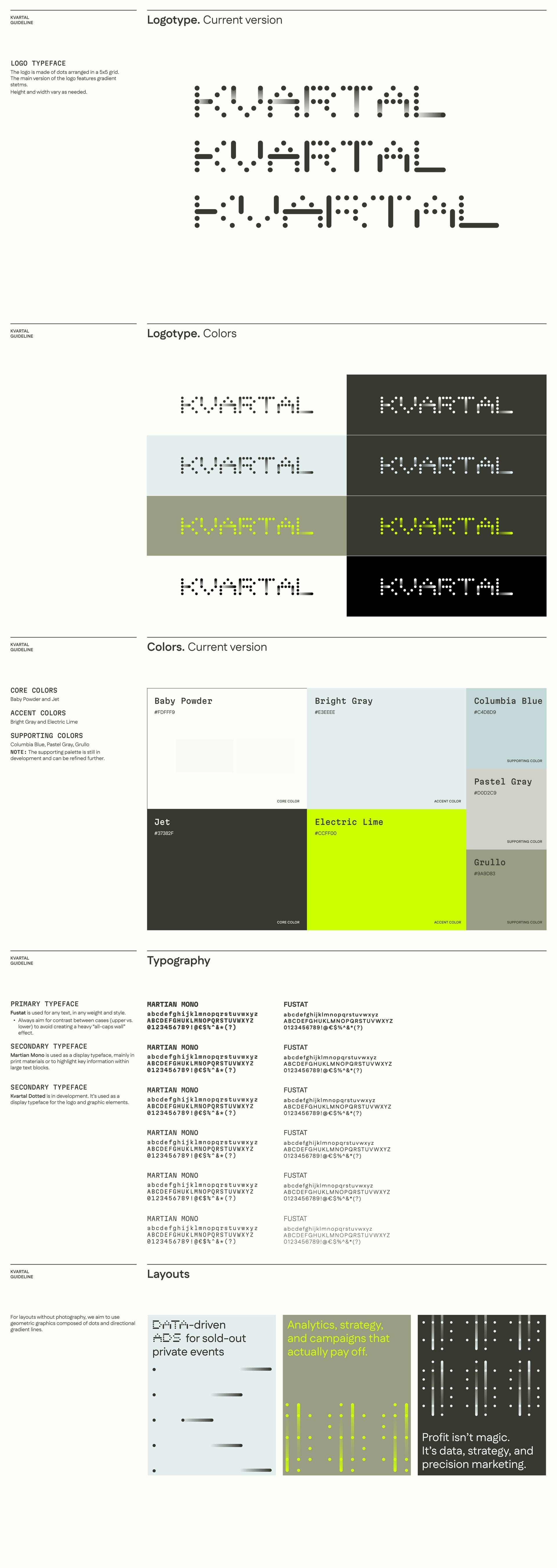 Фирменный стиль Kvartal