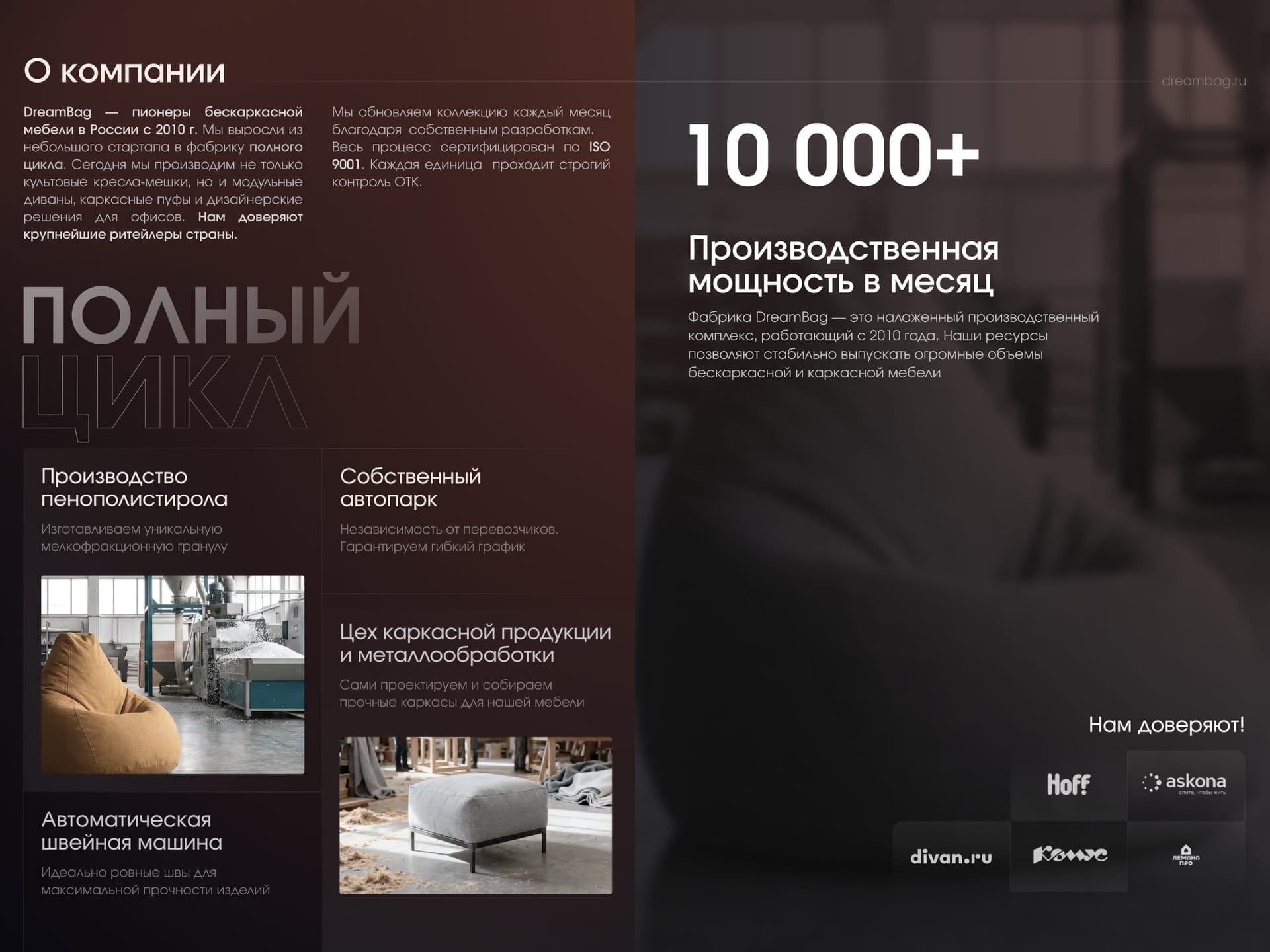 Первый разворот каталога DreamBag
